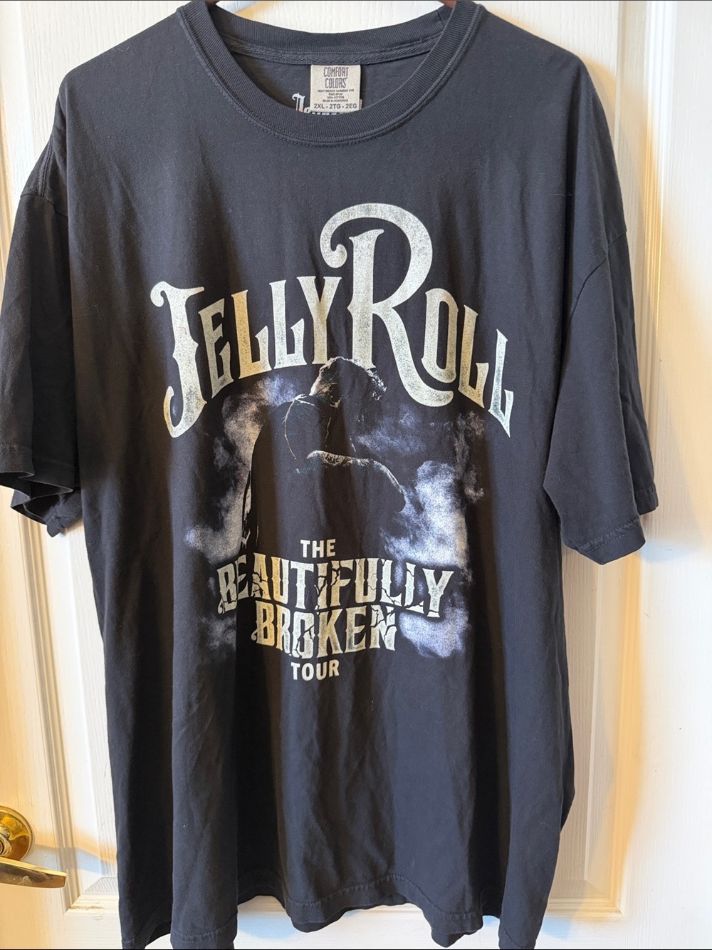 Jelly Roll "The Beautifully Broken" Tour Tee - Black size 2XL